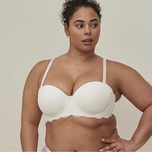 Torrid Multi-Way Lightly Lined Smooth Straight Back Bra